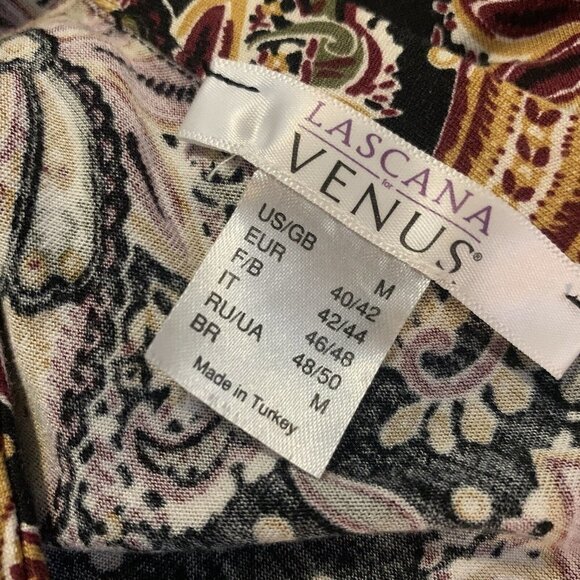 Lascana Venus. Size Medium. Long Sleeve. Pullover. Flowy & Relaxed Fit. B83. - Picture 7 of 8